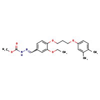 N'-[(E)-{4-[3-(3,4-dimethylphenoxy)propoxy]-3-ethoxyphenyl}methylidene]methoxycarbohydrazide