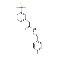 N'-[(E)-(4-iodophenyl)methylidene]-2-[3-(trifluoromethyl)phenyl]acetohydrazide