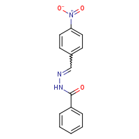 N'-[(E)-(4-nitrophenyl)methylidene]benzohydrazide