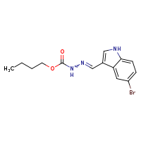 N'-[(E)-(5-bromo-1H-indol-3-yl)methylidene]butoxycarbohydrazide