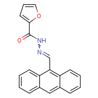 N'-[(E)-anthracen-9-ylmethylidene]furan-2-carbohydrazide