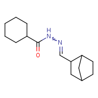 N'-[(E)-bicyclo[2.2.1]heptan-2-ylmethylidene]cyclohexanecarbohydrazide