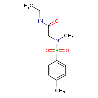 N-ethyl-2-(N-methyl-4-methylbenzenesulfonamido)acetamide