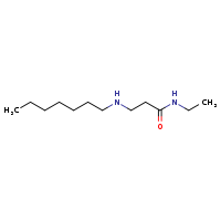 N-ethyl-3-(heptylamino)propanamide
