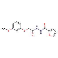 N'-(furan-2-carbonyl)-2-(3-methoxyphenoxy)acetohydrazide