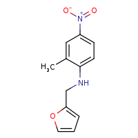 N-(furan-2-ylmethyl)-2-methyl-4-nitroaniline