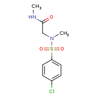 N-methyl-2-(N-methyl-4-chlorobenzenesulfonamido)acetamide