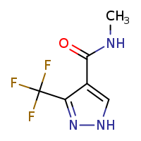 N-methyl-3-(trifluoromethyl)-1H-pyrazole-4-carboxamide