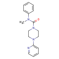 N-methyl-N-phenyl-4-(pyridin-2-yl)piperazine-1-carboxamide