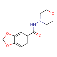 N-(morpholin-4-yl)-2H-1,3-benzodioxole-5-carboxamide