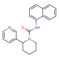 N-(naphthalen-1-yl)-2-(pyridin-3-yl)piperidine-1-carboxamide