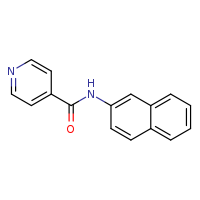 N-(naphthalen-2-yl)pyridine-4-carboxamide