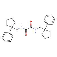N,N'-bis[(1-phenylcyclopentyl)methyl]ethanediamide