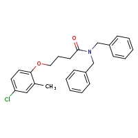 N,N-dibenzyl-4-(4-chloro-2-methylphenoxy)butanamide