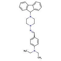 N,N-diethyl-4-[(E)-{[4-(9H-fluoren-9-yl)piperazin-1-yl]imino}methyl]aniline