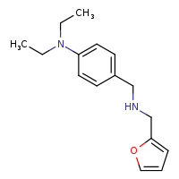 N,N-diethyl-4-{[(furan-2-ylmethyl)amino]methyl}aniline