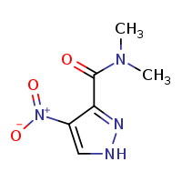 N,N-dimethyl-4-nitro-1H-pyrazole-3-carboxamide