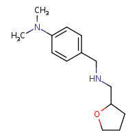 N,N-dimethyl-4-{[(oxolan-2-ylmethyl)amino]methyl}aniline