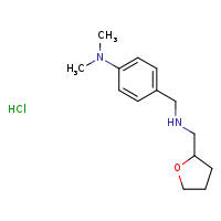 N,N-dimethyl-4-{[(oxolan-2-ylmethyl)amino]methyl}aniline hydrochloride