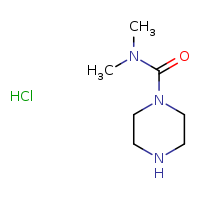 N,N-dimethylpiperazine-1-carboxamide hydrochloride