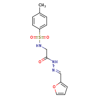 N-({N'-[(E)-furan-2-ylmethylidene]hydrazinecarbonyl}methyl)-4-methylbenzenesulfonamide