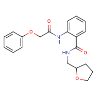 N-(oxolan-2-ylmethyl)-2-(2-phenoxyacetamido)benzamide