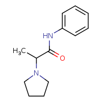 N-phenyl-2-(pyrrolidin-1-yl)propanamide