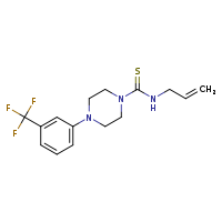 N-(prop-2-en-1-yl)-4-[3-(trifluoromethyl)phenyl]piperazine-1-carbothioamide