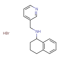 N-(pyridin-3-ylmethyl)-1,2,3,4-tetrahydronaphthalen-1-amine hydrobromide