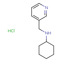 N-(pyridin-3-ylmethyl)cyclohexanamine hydrochloride
