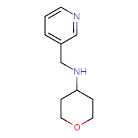 N-(pyridin-3-ylmethyl)oxan-4-amine