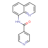 N-(quinolin-8-yl)pyridine-4-carboxamide
