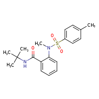 N-tert-butyl-2-(N-methyl-4-methylbenzenesulfonamido)benzamide