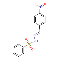 N'-[(Z)-(4-nitrophenyl)methylidene]benzenesulfonohydrazide