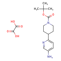oxalic acid; tert-butyl 4-(5-aminopyridin-2-yl)piperidine-1-carboxylate