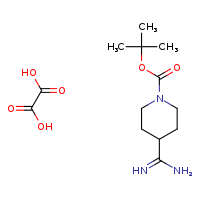oxalic acid; tert-butyl 4-carbamimidoylpiperidine-1-carboxylate