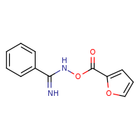 phenylmethanimidamido furan-2-carboxylate
