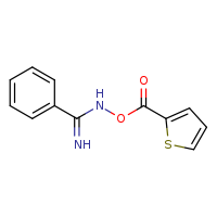 phenylmethanimidamido thiophene-2-carboxylate