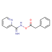pyridin-2-ylmethanimidamido 2-phenylacetate