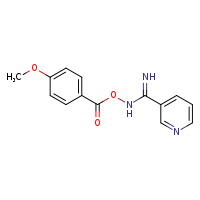 pyridin-3-ylmethanimidamido 4-methoxybenzoate