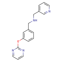 (pyridin-3-ylmethyl)({[3-(pyrimidin-2-yloxy)phenyl]methyl})amine