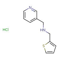 (pyridin-3-ylmethyl)(thiophen-2-ylmethyl)amine hydrochloride