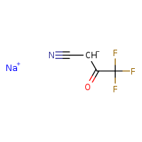 sodium 1-cyano-3,3,3-trifluoro-2-oxopropan-1-ide