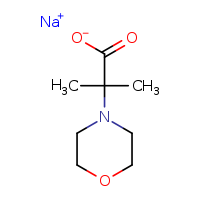 sodium 2-methyl-2-(morpholin-4-yl)propanoate