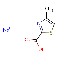 sodium 4-methyl-1,3-thiazole-2-carboxylic acid