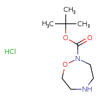 tert-butyl 1,2,5-oxadiazepane-2-carboxylate hydrochloride
