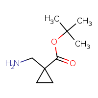 tert-butyl 1-(aminomethyl)cyclopropane-1-carboxylate