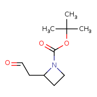 tert-butyl 2-(2-oxoethyl)azetidine-1-carboxylate