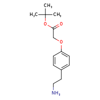 tert-butyl 2-[4-(2-aminoethyl)phenoxy]acetate