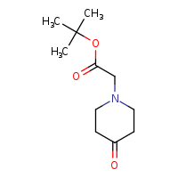 tert-butyl 2-(4-oxopiperidin-1-yl)acetate